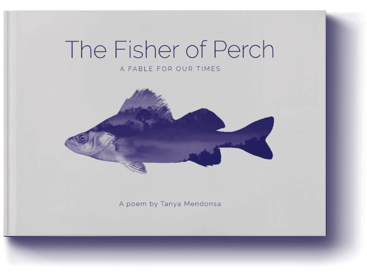 The Fisher of Perch front cover, designed by Design Foundry