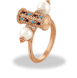 A VBJ ring, photographed by Design Foundry